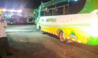 El intento de hurto se presentó en un bus de la empresa Lusitania.