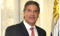 El embajador de Colombia en Uruguay, Fernando Sanclemente.