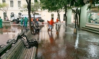 Limpieza en el Centro Histórico