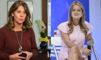  Marta Lucía Ramírez y Elsa Noguera.