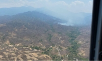 Incendios en Santa Marta.