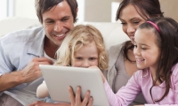 Lectura digital en familia.