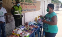 Esta noble actividad fue una iniciativa del subcomisario Jesús Caballero Morón, Jefe del Grupo Prevención y Educación Ciudadana del Departamento de Policía Magdalena.