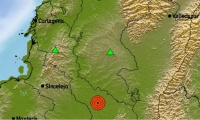 El sismo tuvo como epicentro Pinillos, Bolívar.