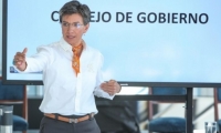 Claudia López, alcaldesa de Bogotá.