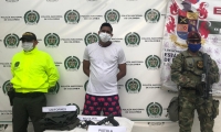 En Santa Marta fue capturado un hombre señalado de ser jefe de sicarios de ‘La Silla’.