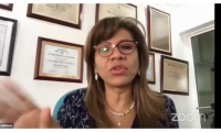 La magistrada María Victoria Quiñonez Triana expuso a los futuros profesionales la importancia de conocer temáticas que en la actualidad, por el covid-19, son necesarias en el ejercicio del Derecho.  