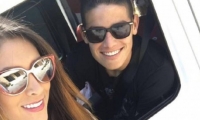 Daniela Ospina y James Rodríguez 