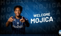 Bienvenida del Atalanta a Johan Mojica.