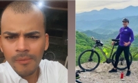 Jhonatan Ternera, ciclista que murió arrollado por un motociclista en Santa Marta. 