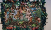 Exposición en el Museo Bolivariano.