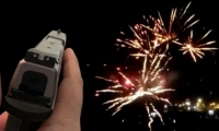 Las personas confundieron los disparos con fuegos artificiales.