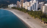 Playa de Santa Marta.