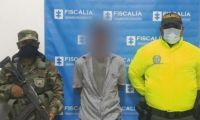 La captura del procesado fue materializada por uniformados de la Policía Nacional y del Ejército Nacional.