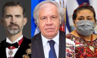 Felipe VI, Luis Almagro y Rigoberta Menchú, invitados que llegan a Barranquilla.