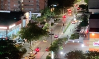 El atentado ocurrió en la carrera 53 con calle 82. 