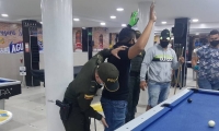 Acciones de la Policía durante el fin de semana.