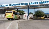 Terminal de Transporte de Santa Marta.