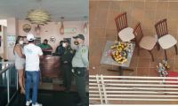Solo un llamado de atención al hotel de Santa Marta en el que una veintena de deportistas amanecieron tomando.