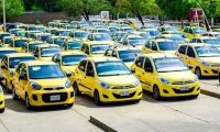 Taxis en Santa Marta.