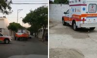 Así estarían las ambulancias entregadas.