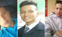 Menores que fueron desaparecidos y asesinados.