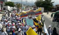 Ciénaga prohibió marchas pero no concentraciones.