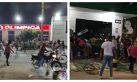 Total descontrol se vivió en el municipio de Ciénaga. 