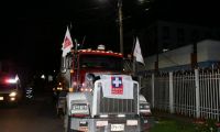 Misión médica de la Cruz Roja.