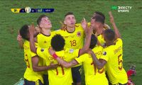 La Selección Colombia logró el único gol de la victoria.