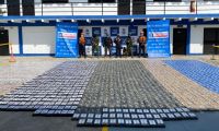 Cocaína incautada en Cartagena.