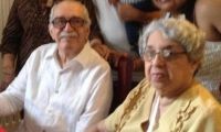 'Gabo' y su hermana Magarita.