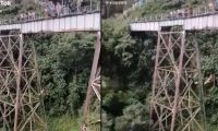 El puente esta ubicado al suroeste del departamento de Antioquia