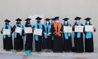 La ceremonia se desarrolló en la plazoleta del Edificio de Aulas Mar Caribe del Campus Principal.