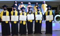 Fueron 42 graduandos quienes recibieron el diploma de manera presencial 