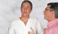 Germán Vargas Lleras (izquierda) y Carlos Caicedo (derecha).