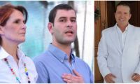 Juan Carlos Cáceres Bayona (der), involucrado en el escándalo de Mintic. 