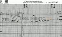 Este es el croquis de la escena del accidente del lunes 13 de septiembre.