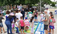 Interaseo a Tu Barrio llegó al sector de Santa Cruz.