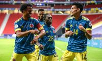 Colombia se prepara para el par de cotejos del premundial.