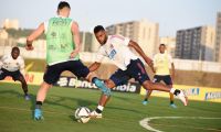 Entrenamiento de la selección.