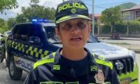 Comandante de la Policía Metropolitana, Adriana Paz.