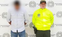 Fue capturado de la Policía Nacional por el delito de acto sexual abusivo con menor de 14 años agravado.