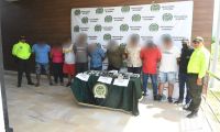 Las órdenes de capturas se hicieron efectivas mediante diligencias de registros y allanamientos.