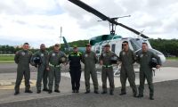 Con helicóptero ‘Halcón’, la Policía Metropolitana realiza patrullajes aéreos.