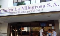 La menor fue ingresada en la Clínica La Milagrosa.