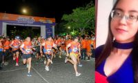 Mujer que perdió la vida en la maratón.