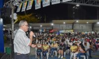 Hernando Guida, durante una concentración que lo apoyó en Santa Marta.