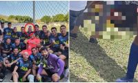 El hombre fue asesinado mientras jugaba fútbol en un colegio de Barranquilla.