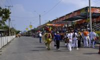 El desfile tuvo que ser suspendido.